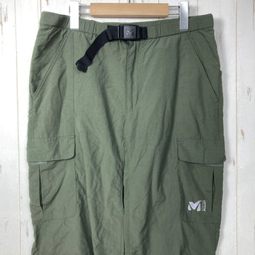 【Men's M グリーン系】 Millet ( ミレー ) アルザス エボ 3/4 ジップオフ パンツ Alsace Evo Zipoff Pants ナイロン ウェア ボトムス ロングパンツ  z00060401   ロングパンツ ボトムス ウェア - 0