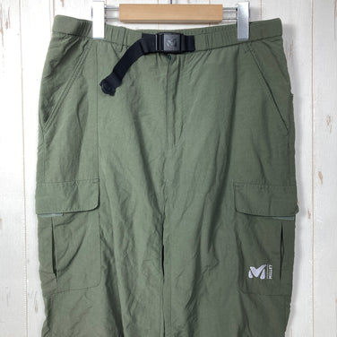 【Men's M グリーン系】 Millet ( ミレー ) アルザス エボ 3/4 ジップオフ パンツ Alsace Evo Zipoff Pants ナイロン ウェア ボトムス ロングパンツ  z00060401   ロングパンツ ボトムス ウェア