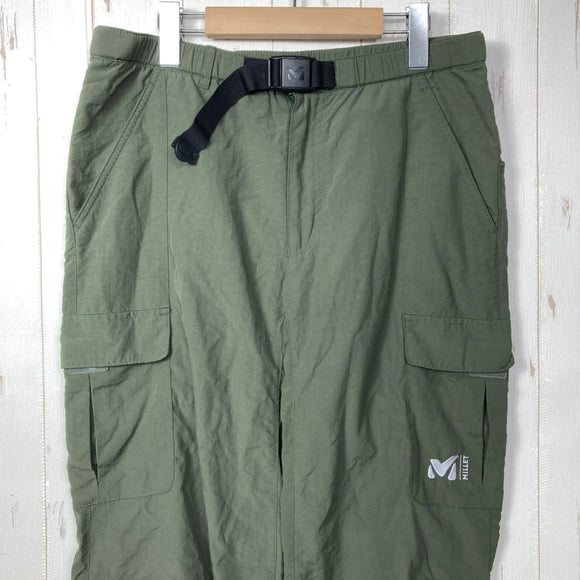 【Men's M グリーン系】 Millet ( ミレー ) アルザス エボ 3/4 ジップオフ パンツ Alsace Evo Zipoff Pants ナイロン ウェア ボトムス ロングパンツ  z00060401   ロングパンツ ボトムス ウェア