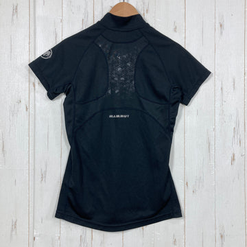 【Women's XS ブラック系】 Mammut ( マムート ) MTR 141 ジップT ウィメンズ MTR 141 Zip-T Women's ジップネック ポリエステル ウェア トップス インナー シャツ ショートスリーブシャツ 化繊 z00061345  化繊 - 0