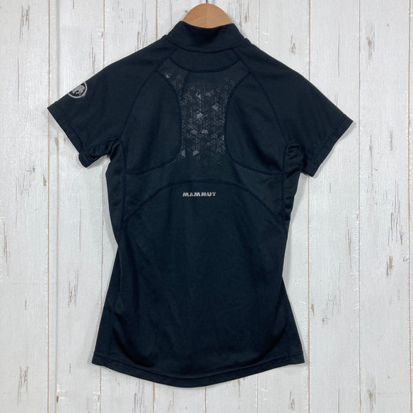 【Women's XS ブラック系】 Mammut ( マムート ) MTR 141 ジップT ウィメンズ MTR 141 Zip-T Women's ジップネック ポリエステル ウェア トップス インナー シャツ ショートスリーブシャツ 化繊 z00061345  化繊