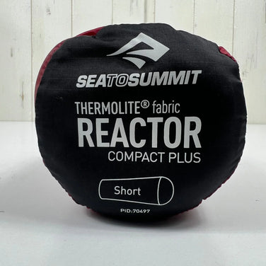 One Size Orange Sea To Summit Thermolite Reactor Compact Plus Short Polyester Sleeping System by Shlafura