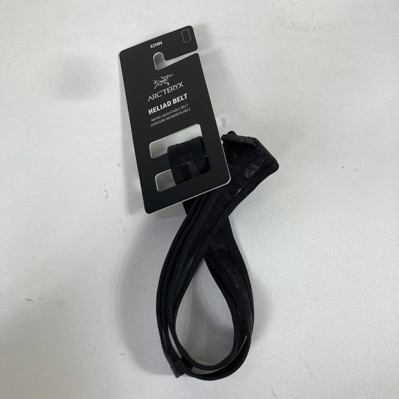 【Unisex S ブラック系】 Arcteryx ( アークテリクス ) ヒリアド ベルト 32Mm Heliad Belt 32 ナイロン ベルト X000007042/L08446200 Unisex Black ベルト ウェア小物 ウェア - 【公式】2ndGEAR（セカンドギア）Webショップ【登山用品・アウトドア用品専門 買取販売店】