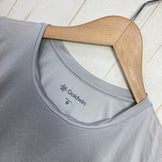 【Women's 1 グレー系】 Goldwin ( ゴールドウィン ) クーリング ラウンドネック ロングスリーブ Cooling Roundneck Long Sleeve ナイロン ウェア トップス インナー シャツ ロングスリーブTシャツ クルーネック 化繊