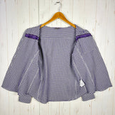 【Women's M パープル系】 Millet ( ミレー ) ドライタッチ シアサッカー ロングスリーブ シャツ ポリエステル ウェア トップス インナー シャツ ロングスリーブシャツ 化繊 z00055012  化繊 ロングスリーブシャツ インナー シャツ トップ