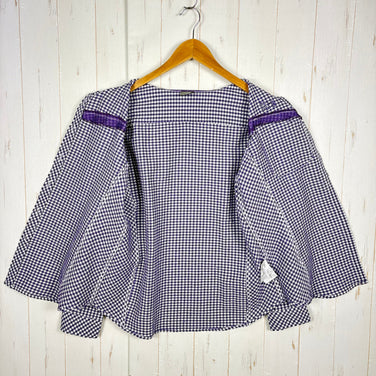 【Women's M パープル系】 Millet ( ミレー ) ドライタッチ シアサッカー ロングスリーブ シャツ ポリエステル ウェア トップス インナー シャツ ロングスリーブシャツ 化繊 z00055012  化繊 ロングスリーブシャツ インナー シャツ トップ