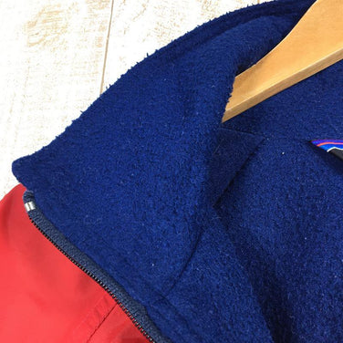 【Men's M レッド系】Patagonia ( パタゴニア ) シェルド キャプリーン ジャケット Shelled Capliene Jacket レッド×ネイビー 三角タグ ビンテージ 生産終了モデル 入手困難 International Men's フリース アウター ジャケット トップス ウェア - 【公式】2ndGEAR（セカンドギア）Webショップ【登山用品・アウトドア用品専門 買取販売店】