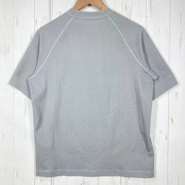【Men's S グレー系】 Goldwin ( ゴールドウィン ) リポーズ Tシャツ Re-Pose T-Shirt C3fit（シースリーフィット） ポリエステル ウェア トップス インナー シャツ ショートスリーブTシャツ クルーネック 化繊 z00058 - 0