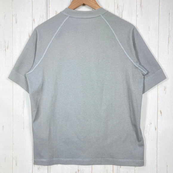【Men's S グレー系】 Goldwin ( ゴールドウィン ) リポーズ Tシャツ Re-Pose T-Shirt C3fit（シースリーフィット） ポリエステル ウェア トップス インナー シャツ ショートスリーブTシャツ クルーネック 化繊 z00058