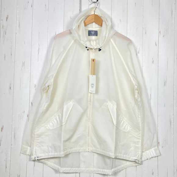 【Unisex 2 アイボリー系】 Rawlow Mountain Works ( ロウロウマウンテンワークス ) ドリズラーフーディー Drizzler Hoodie Ecru ナイロン ウェア トップス アウター ジャケット ウィンドシェル z00053675 Ec