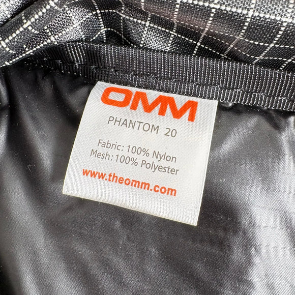 【OneSize ブラック系】 Omm ( オーエムエム ) ファントム 20 Phantom 20 ナイロン バッグ ストレージ バックパック デイパック 容量【～29L】 z00059089  デイパック 容量【～29L】 バックパック バッグ ストレージ