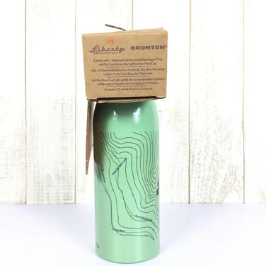 【OneSize グリーン系】 リバティー ボトルワークス × ブラントン スミスロック 32Oz 0.7L アルミボトル Liberty Bottleworks Brunton 限定 生産終了モデル 入手困難 ハードボトル ハイドレーションイクイップメント - 【公式】2ndGEAR（セカンドギア）Webショップ【登山用品・アウトドア用品専門 買取販売店】