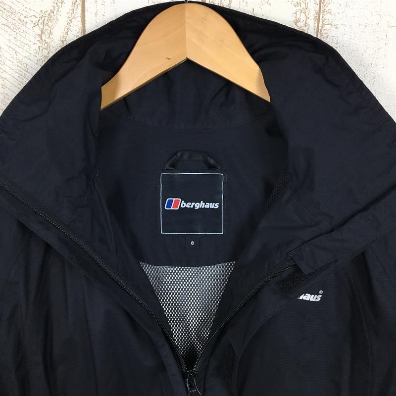 【Women's 8 ブラック系】 Berghaus ( バーグハウス ) カリスト ジャケット Calisto Jacket Aq2防水透湿 レインシェル フーディ 20101 Women's  レインシェル アウター ジャケット トップス ウェア