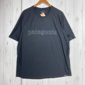 【Men's XL ブラック系】 2024 Patagonia ( パタゴニア ) キャプリーン クール トレイル グラフィック シャツ Capilene Cool Trail Graphic Shirt OTBK ポリエステル ウェア トップス インナー シャツ シ