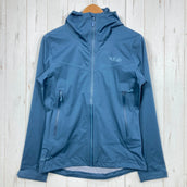 【Women's S Blue】 Rab Kinetic 2.0 Jacket QWG-75 Orion Blue z00058288 Orion Blue Softshell Outer Jacket Tops Apparel