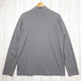 【Men's L チャコール系】 Ridge Mountain Gear ( リッジマウンテンギア ) メリノウール ハーフジップスタンドカラー Merino Half Zip Stand Collar ロングスリーブ シャツ Asian Men's ウール ロング - 【公式】2ndGEAR（セカンドギア）Webショップ【登山用品・アウトドア用品専門 買取販売店】