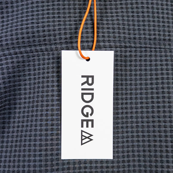 【Women's L グレー系】 Ridge Mountain Gear ( リッジマウンテンギア ) コンフィー プルオーバー ショートスリーブ シャツ Comfy Pullover Short Sleeve Shirt Charcoal Slate ポリエステル