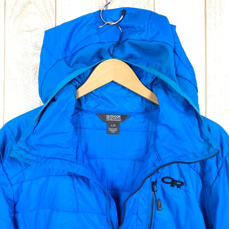 【Men's L ブルー系】 Outdoor Research ( アウトドアリサーチ ) キャソード フーデッド ジャケット Cathode Hooded Jacket プリマロフト インサレーション フーディ 旧：ハロゲンフーディー 57515 Interna