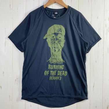 【Men's M グレー系】 Frank＆Morris（フランク&モリス） ランニング オブ ザ デッド シーズン 3 ティー ROD Season 3 Tee Dark gray ポリエステル ウェア トップス インナー シャツ ショートスリーブTシャツ クルー