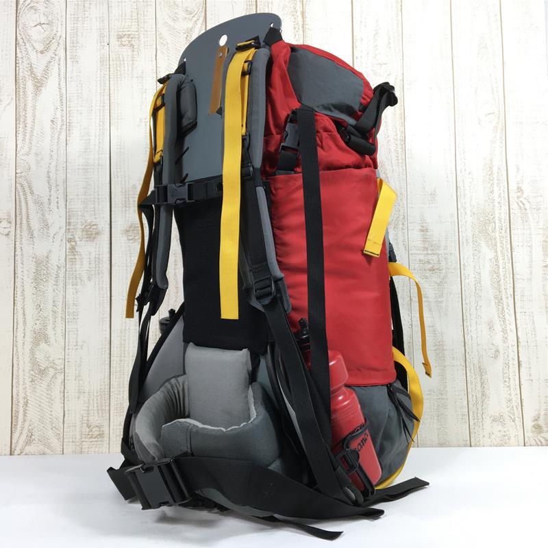 [One Size Red] Fort Collins Defrance Packs Backpack Made in USA ITW NEXUS FASTEX Buckle Vintage Hard to Find Capacity [55L-79L] Backpack Bag Storage