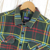 【Men's S グリーン系】 Patagonia ( パタゴニア ) フィヨルド フランネル シャツ Fjord Flannel Shirt アジアンフィット ネルシャツ 生産終了モデル 入手困難 54130 Asian Men's コットン ロングスリーブシャ - 【公式】2ndGEAR（セカンドギア）Webショップ【登山用品・アウトドア用品専門 買取販売店】