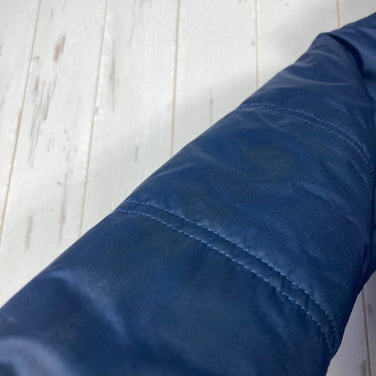 2019 Patagonia Reversible Tribbles Hoody, Boys' 5T Navy. Polyester fleece outerwear jacket. Product code: z00053796.