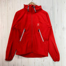 【Men's XS レッド系】 Haglofs ( ホグロフス ) ボア フード Boa Bood ソフトシェル フーディ ジャケット ナイロン ウェア トップス アウター ジャケット ソフトシェル z00060384  ソフトシェル アウター ジャケット トップス-1