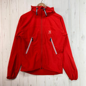 【Men's XS レッド系】 Haglofs ( ホグロフス ) ボア フード Boa Bood ソフトシェル フーディ ジャケット ナイロン ウェア トップス アウター ジャケット ソフトシェル z00060384  ソフトシェル アウター ジャケット トップス