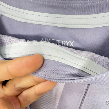 [Women's XS, Purple] Arcteryx Delta Crew Polyester Wear Top Outer Jacket Fleece z00058161 Fleece Outer Jacket Top Wear