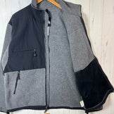 北面 Denali 夹克（男款，L 码，灰色）——已停产，难觅踪迹——符合欧美标准。尼龙抓绒外套。产品代码：z00054491。