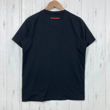【Unisex S ブラック系】 Mammut ( マムート ) QD ヤリガタケ プリント Tシャツ アジアンフィット QD Yarigatake Print T-Shirt AF 槍ヶ岳プリント ポリエステル ウェア トップス インナー シャツ ショートスリーブT - 0