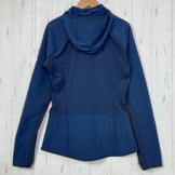 【Women's XS ネイビー系】 Mammut ( マムート ) アイガー スピード ミッドレイヤー ハイブリッド フーデッド ジャケット Eiger Speed ML Hybrid Hooded Jacket Women Eiger Extreme 防風 ストレッチ