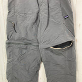 【Men's XS グレー系】 2015 Patagonia ( パタゴニア ) ギ スリー ジップオフ パンツ GI III ZIP-OFF PANTS FGE 生産終了モデル 入手困難 ナイロン ウェア ボトムス コンバーチブルパンツ z00055747 FGE