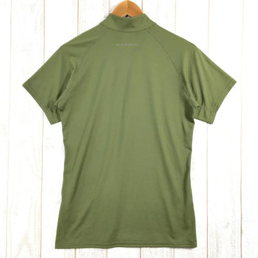 【Men's S グリーン系】 Mammut ( マムート ) パフォーマンス ドライ ジップ Tシャツ Performance Dry Zip T-Shirt ショートスリーブ 1017-00440 Men's 化繊 ショートスリーブシャツ インナー シャツ ト - 【公式】2ndGEAR（セカンドギア）Webショップ【登山用品・アウトドア用品専門 買取販売店】