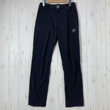 【Men's XS ブラック系】 Mammut ( マムート ) アジリティ パンツ アジアンフィット Aegility Pants AF 4WAYストレッチ 耐久撥水 一体型ベルト ナイロン ウェア ボトムス ロングパンツ ソフトシェル z00061313  ソフト