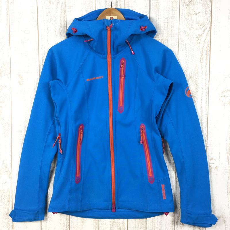 【Women's XS ブルー系】 Mammut ( マムート ) アルティメット ウェストグラート ジャケット Ultimate Westgrat Jacket ソフトシェル アイガーエクストリーム ウィンドストッパー 1010-10371 International