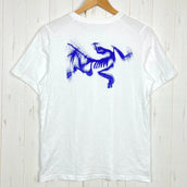 【Women's M ホワイト系】 Arcteryx ( アークテリクス ) クラッグ SL コットン ブラード バード ショート スリーブ Kragg SL Cotton Blurred Bird Crew SS コットン ウェア トップス インナー シャツ ショート