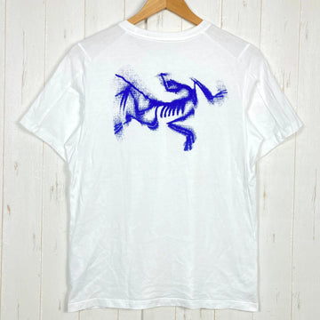 【Women's M ホワイト系】 Arcteryx ( アークテリクス ) クラッグ SL コットン ブラード バード ショート スリーブ Kragg SL Cotton Blurred Bird Crew SS コットン ウェア トップス インナー シャツ ショート - 0