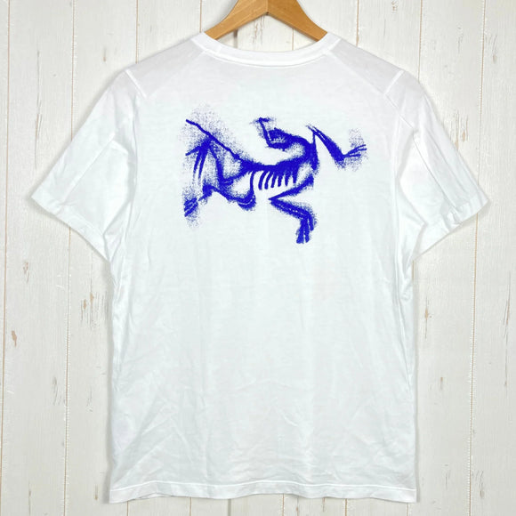 【Women's M ホワイト系】 Arcteryx ( アークテリクス ) クラッグ SL コットン ブラード バード ショート スリーブ Kragg SL Cotton Blurred Bird Crew SS コットン ウェア トップス インナー シャツ ショート