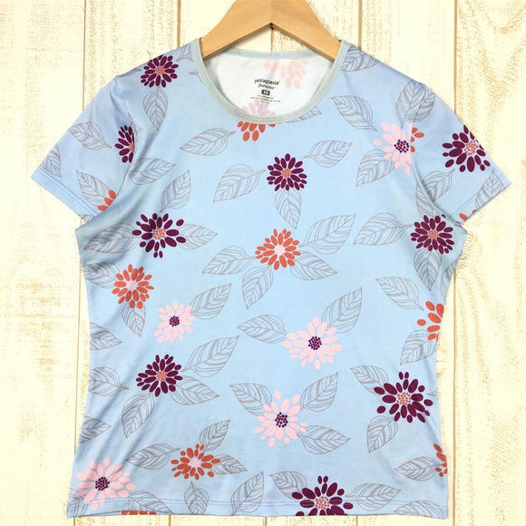 【Women's XS ブルー系】 Patagonia ( パタゴニア ) キャプリーン シルクウェイト Tシャツ 45034 International Women's 化繊 ショートスリーブTシャツ クルーネック インナー シャツ トップス ウェア - 【公式】2ndGEAR（セカンドギア）Webショップ【登山用品・アウトドア用品専門 買取販売店】