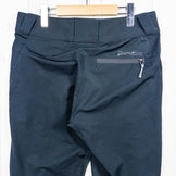 Houdini Motion 裤，男款 M 码，黑色，涤纶，软壳长裤 (z00053078)。