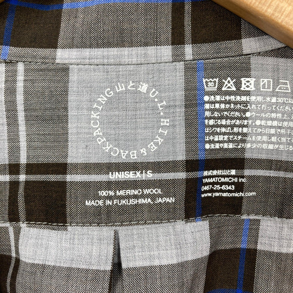 【Unisex S グレー系】 Yamatomichi ( 山と道 ) メリノ シャツ Merino Shirt 100%メリノウール メリノウール ウェア トップス インナー シャツ ロングスリーブシャツ ウール z00061118  ウール ロングスリーブシャツ