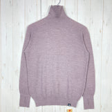 【Men's S パープル系】 The North Face ( ザ・ノースフェイス ) グローブフィットハイネック Globefit High Neck ウール ウェア トップス インナー シャツ ロングスリーブシャツ ウール z00054773  ウール ロング