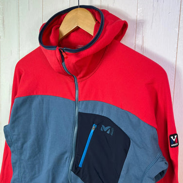 Men's Medium Navy Millet Trilogy Lightgrid Hoodie, Polartec Power Grid fleece jacket (z00055201).