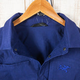 【Men's S ネイビー系】 Arcteryx ( アークテリクス ) クロニン コットン オーバーシャツ Cronin Cottin Over Shirt Soul Sonic オーガニックコットン ウェア トップス インナー シャツ ロングスリーブシャツ コッ - 【公式】2ndGEAR（セカンドギア）Webショップ【登山用品・アウトドア用品専門 買取販売店】