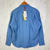 【Men's XL ブルー系】 Ridge Mountain Gear ( リッジマウンテンギア ) メリノ ベーシック ロングスリーブ シャツ Merino Basic Long Sleeve Shirt Glacier Blue z00058939 Glacie