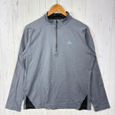 【Men's L グレー系】 Finetrack ( ファイントラック ) ドラウト タフ ジップネック Drought Tough Zip Neck ナイロン ウェア トップス インナー シャツ ロングスリーブシャツ 化繊 z00057981  化繊 ロングスリ-1