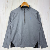 【Men's L グレー系】 Finetrack ( ファイントラック ) ドラウト タフ ジップネック Drought Tough Zip Neck ナイロン ウェア トップス インナー シャツ ロングスリーブシャツ 化繊 z00057981  化繊 ロングスリ