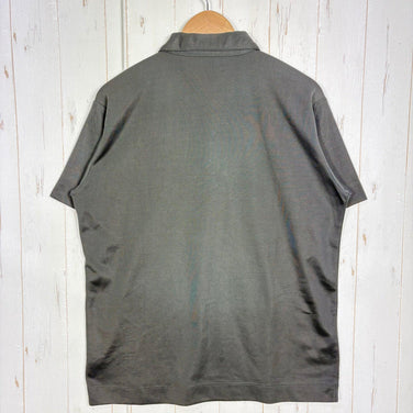 【Men's XL グレー系】 Millet ( ミレー ) リサイクル フィッシング ネット ポロ Recycled Fishing Net Polo ポリエステル ウェア トップス インナー シャツ ショートスリーブシャツ 化繊 z00058970  化繊 ショ