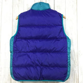 【Men's M ブルー系】 Feathered Friends ( フェザードフレンズ ) 90S ヘリオス ベスト Helios Vest コバルト×エメラルド ダウン 旧タグ 筆記体ロゴ International Men's Cobalt / Emeral - 【公式】2ndGEAR（セカンドギア）Webショップ【登山用品・アウトドア用品専門 買取販売店】